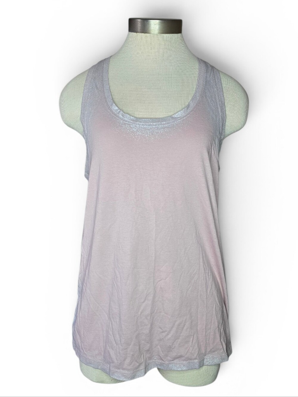 Fabletics Light Pink Women's Scoop Neck Tank Top Size Large
